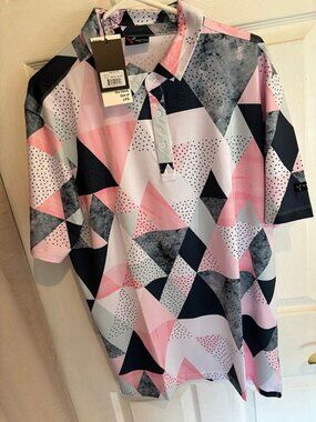 YATTA Golf Mens Polo Shirt Size L - New w/Tags